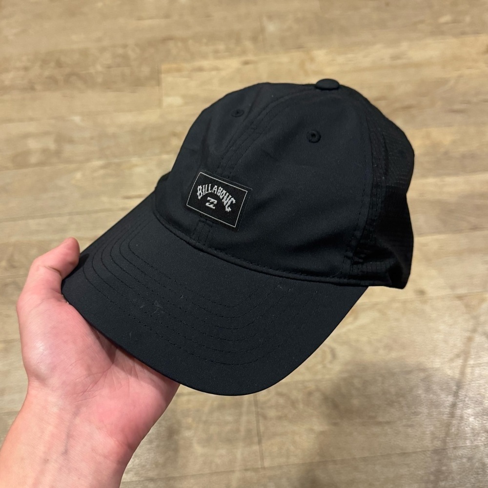 NWOT Billabong Adventure Division Black Flex Fit Cap Size OS